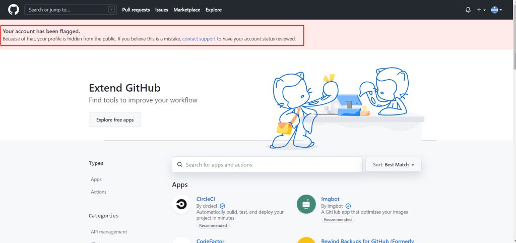 Github 被标记了怎么办？