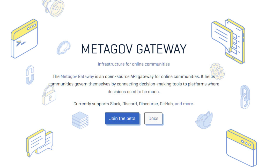 Metagovernance Project 为DAO「线上治理」创立标准和基础设施