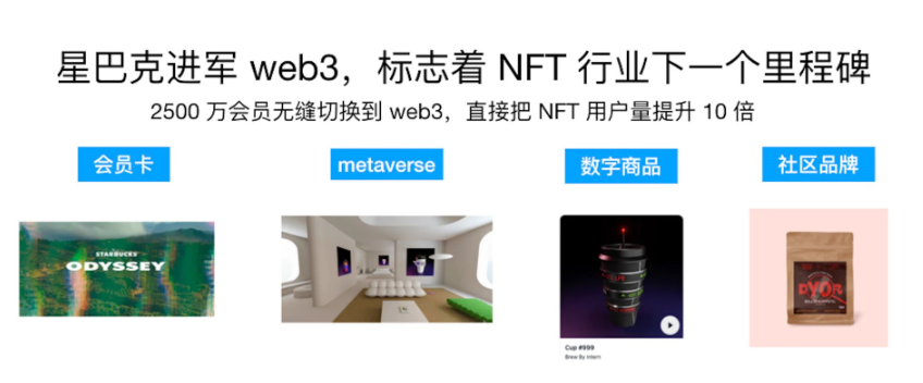 星巴克进军Web3：NFT行业下一个里程碑
