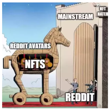 详解Reddit Avatars:引领数百万人走进了Web3大门的NFT世界特洛伊木马