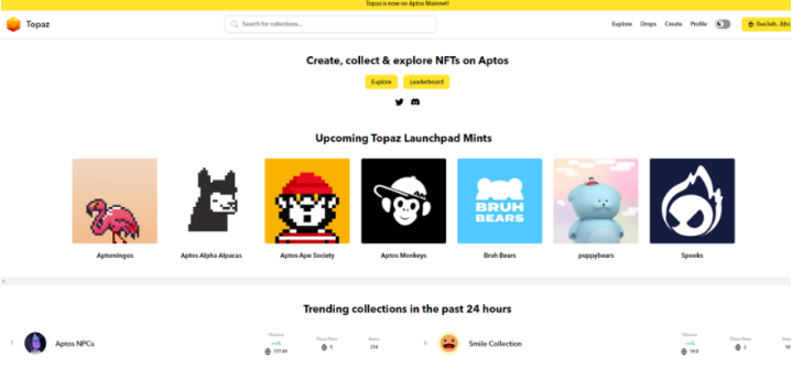 Aptos主网正式启动,教你玩转已上线DApp