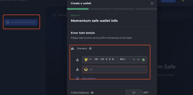 三分钟了解Momentum Safe:Aptos链上第一个多签钱包