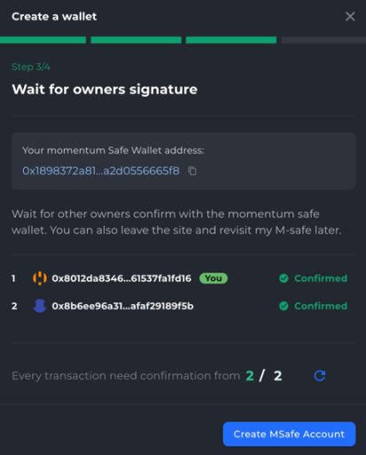 三分钟了解Momentum Safe：Aptos链上第一个多签钱包