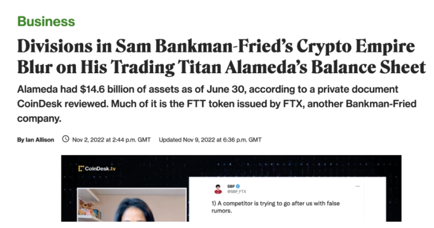 观点：FTX的崩溃不应该是区块链技术来背锅
