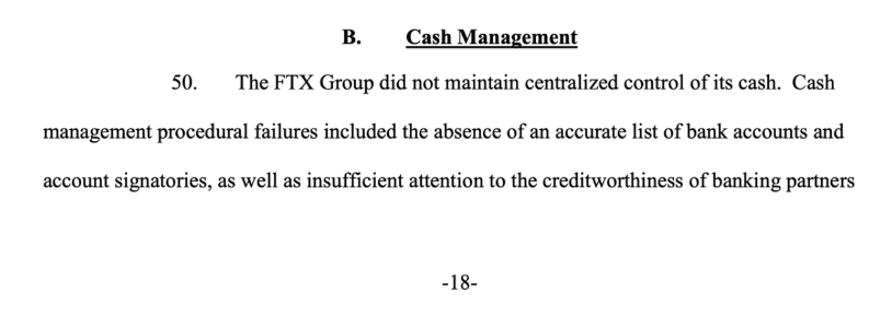 FTX破产文件要点解析