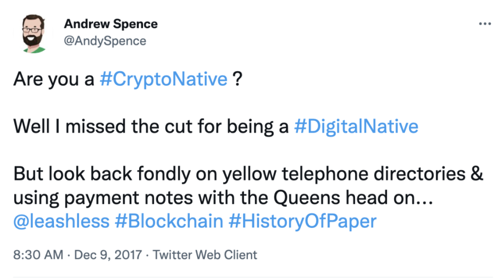 什么是真正的Crypto Native？