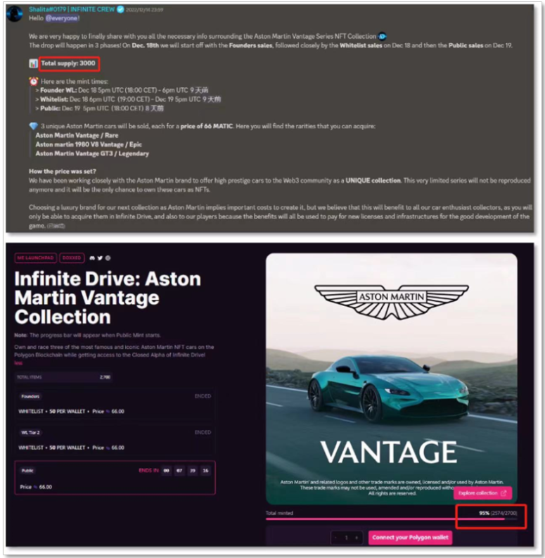 贱卖+减产，阿斯顿·马丁NFT愣是没卖完