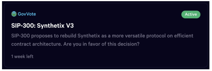 解读Synthetix V3五大提案，影响几何？
