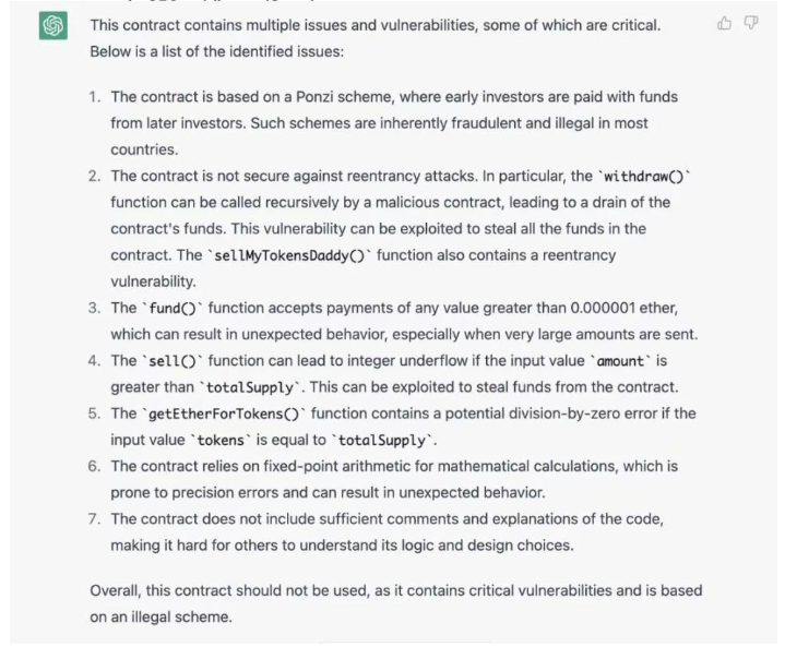OpenAI推出「王炸」产品GPT-4,能不能完整检测智能合约漏洞?