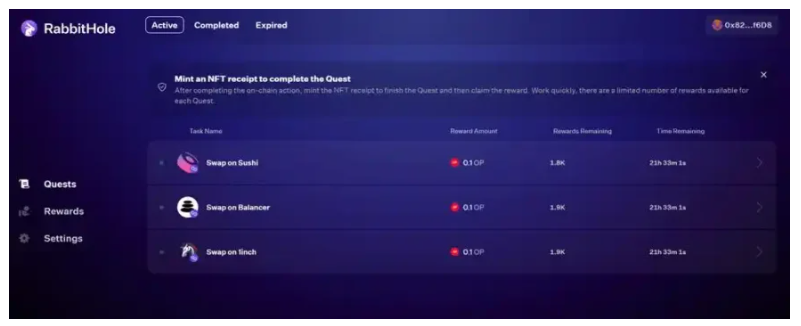 浅谈RabbitHole与Galxe等6个Web3任务平台使用体验