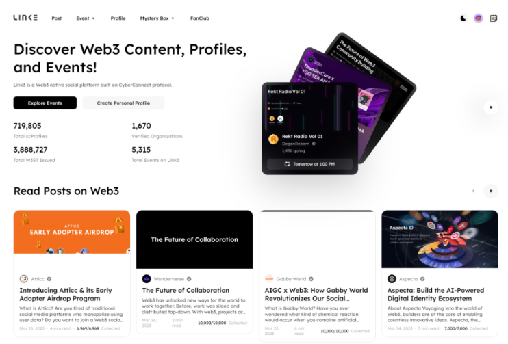 同源异流：Lens和CyberConnect的去中心化社交路径