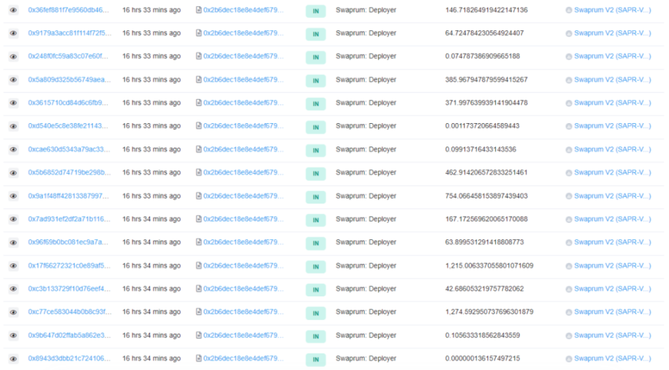 Arbitrum公链又一项目发生Rug Pull，涉及金额约300万美元