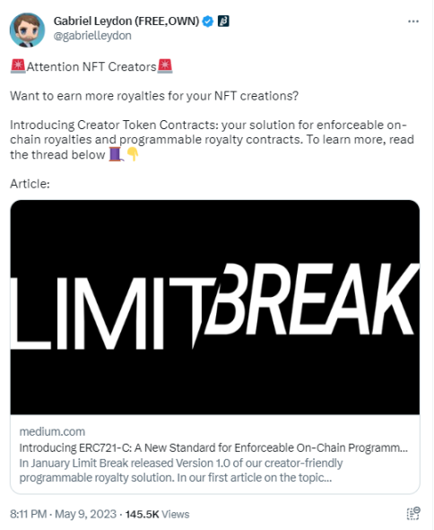 解读ERC721-C:可编程的版税,让NFT价值分配更公平