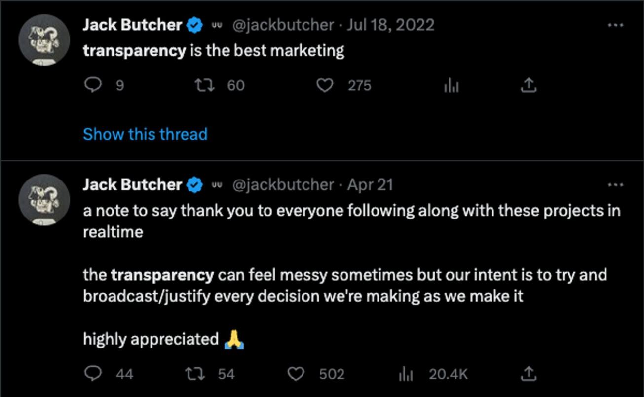 Jack Butcher打造NFT项目的3个成功秘籍