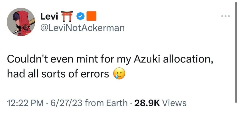 出师不利？Azuki新系列站上风口浪尖
