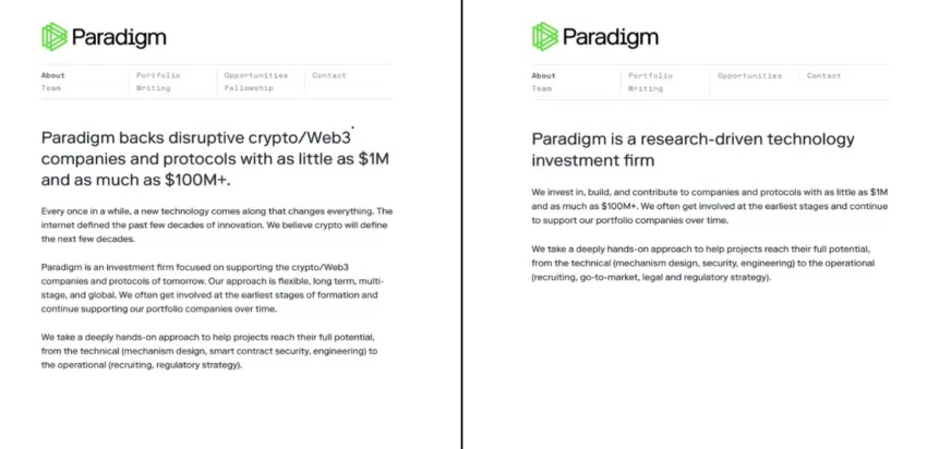 Paradigm近期布局：ETH和LDO为最大持仓，BaaS与基础设施为主投资方向