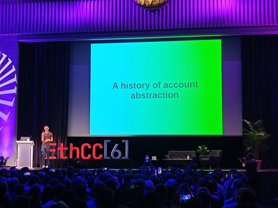 Vitalik EthCC演讲总结：账户抽象让加密钱包像电子邮件一样简单