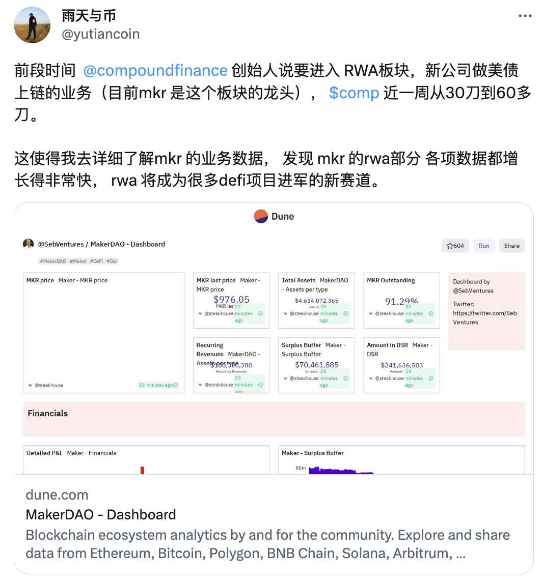 COMP、MKR连日涨，市场是如何为老牌DeFi寻找逻辑的？