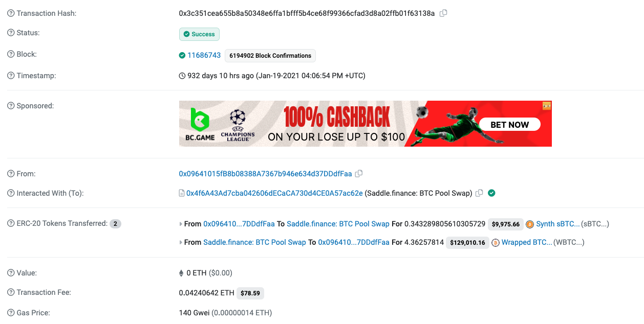 Saddle Finance之殇：从Curve的强有力竞争者走到清算关闭