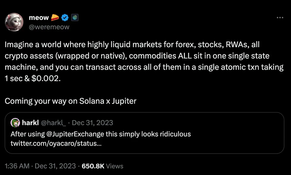Solana史上最大空投：Jupiter产品及代币估值深度解析