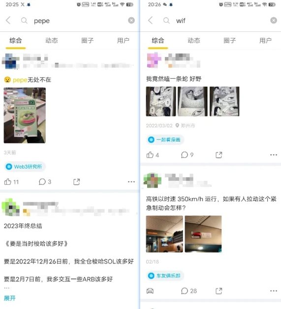 比照DOGE行情与社媒热度关联,PEPE和WIF见顶了吗?