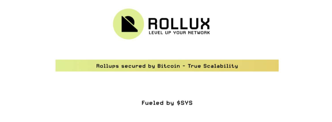 Rollux的L2终局野望：如何擘画基于比特币安全性的EVM超级链生态？