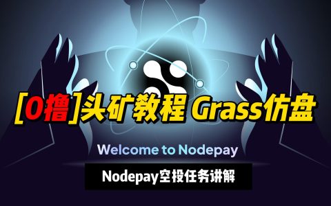【0撸系列】Depin+AI叙事Nodepay头矿空投教程