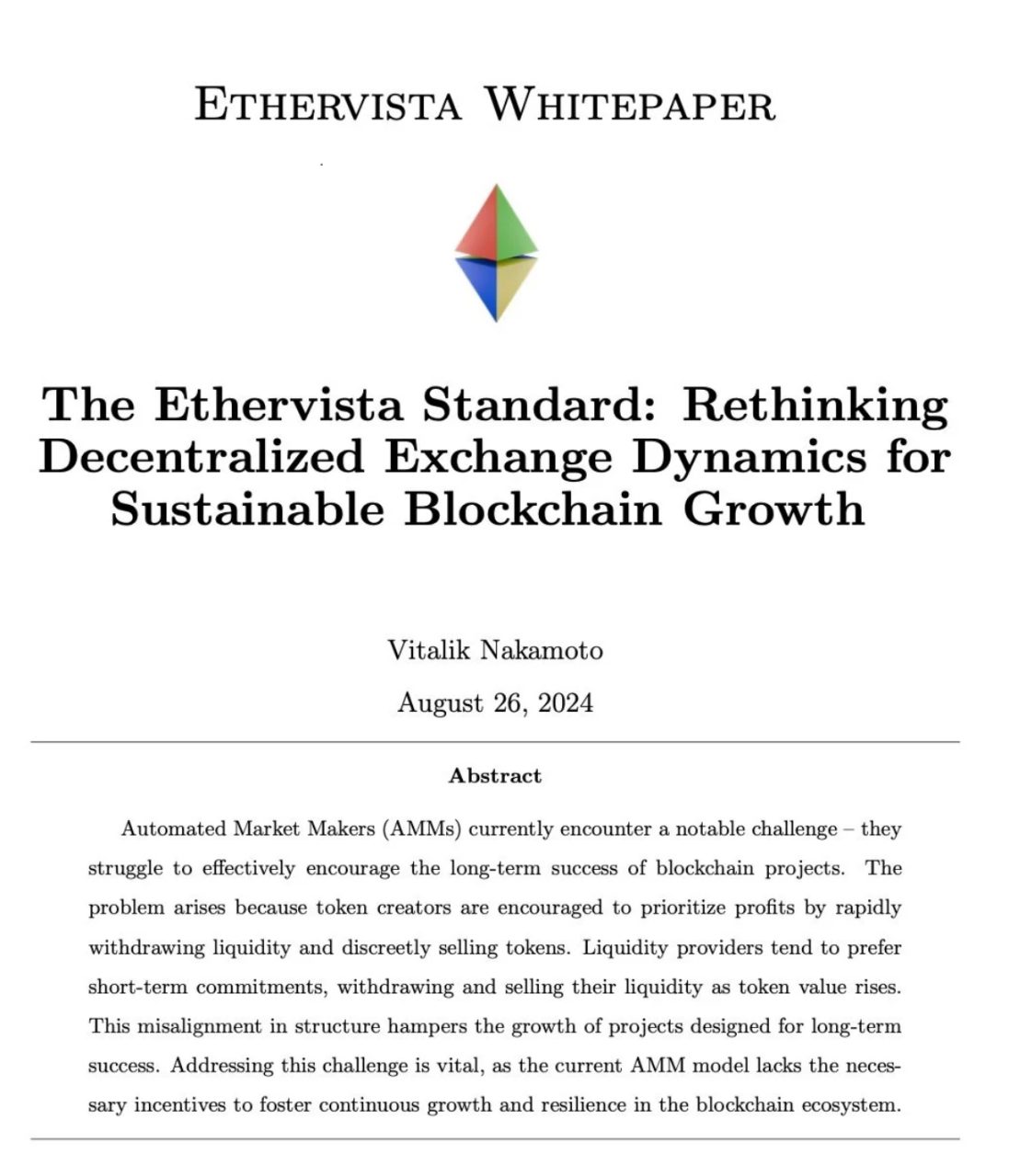 一览以太坊上的Pump.fun竞争对手：EtherVista