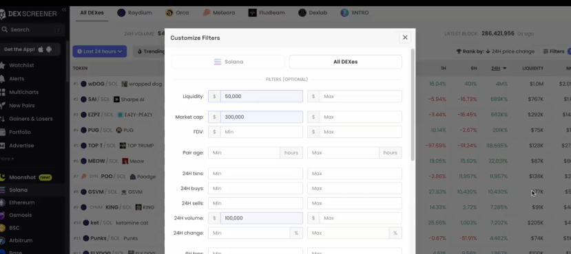 你真的会用DEX Screener吗?快来解锁它的隐藏功能