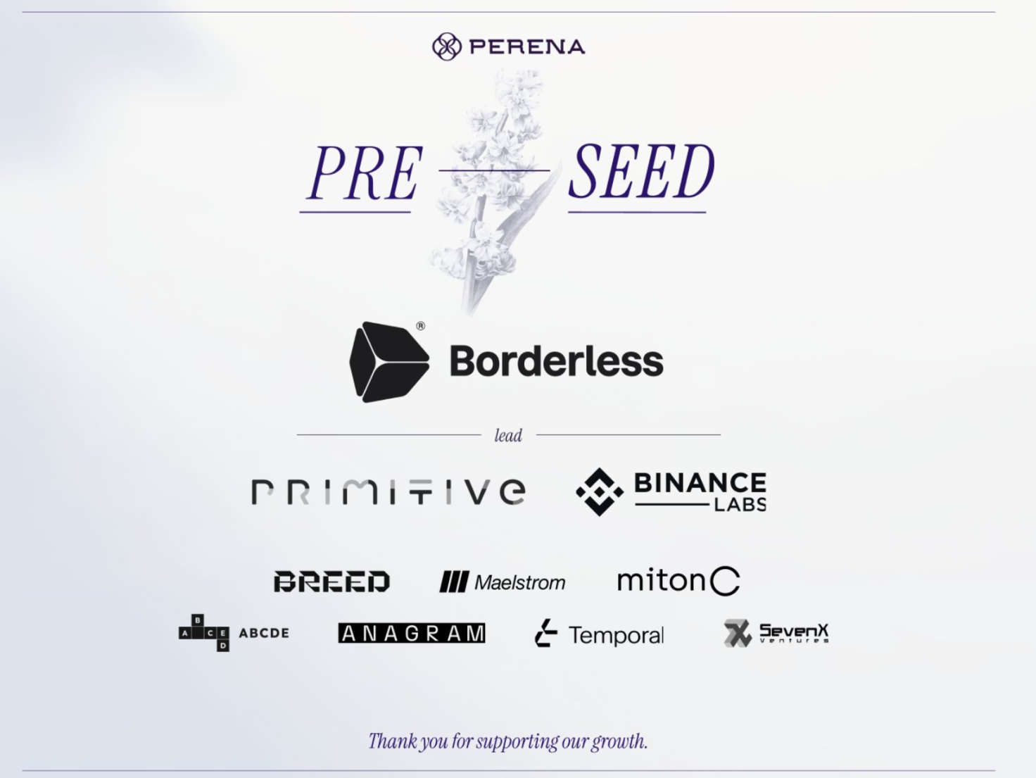 币安投资新项目，Perena值得参与吗
